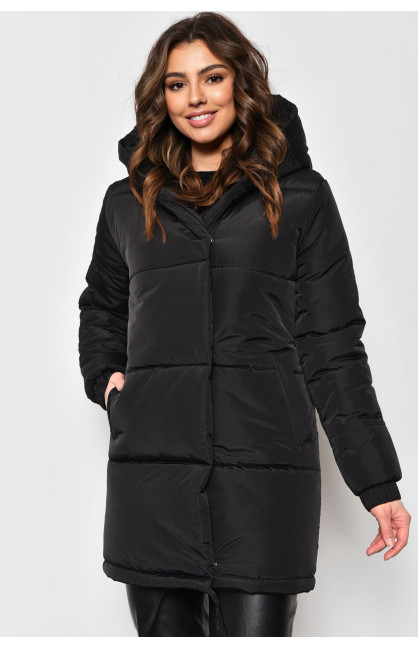 Куртка женская демисезонная черного цвета 9272 174546C