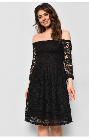 Платье женское черного цвета 174606C