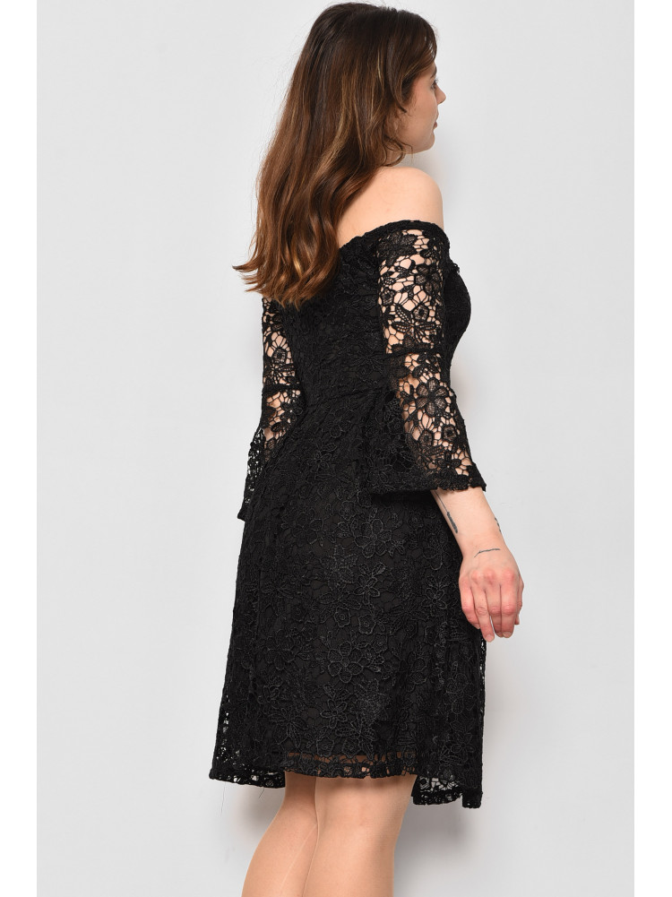 Платье женское черного цвета 174606C