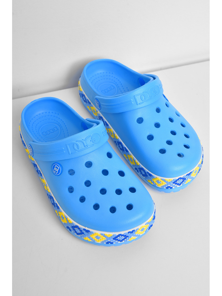 Крокси жіночі синього кольору 174964C