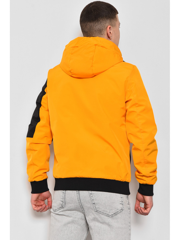 Куртка мужская демисезонная желтого цвета 066 175143C