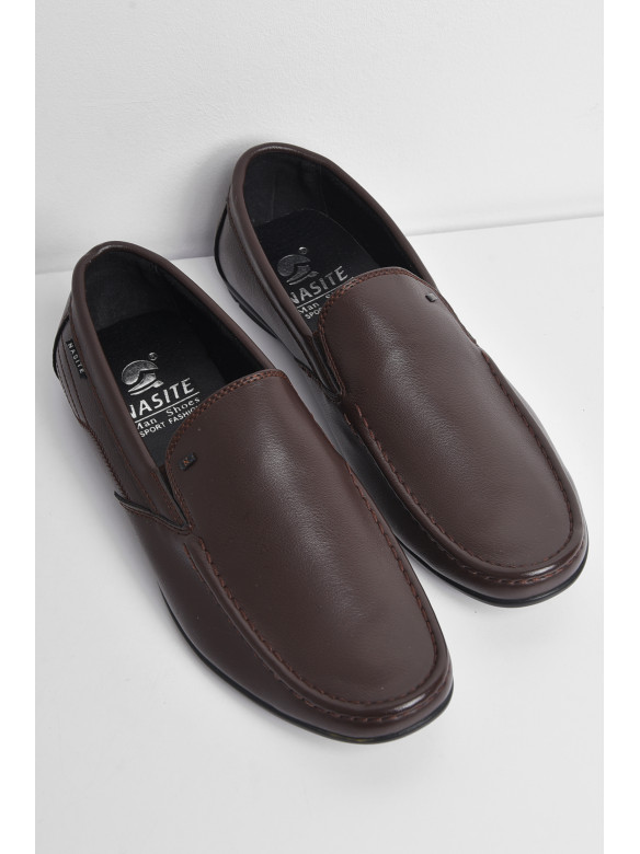 Туфлі чоловічі коричневого кольору D81-6Н 175154C