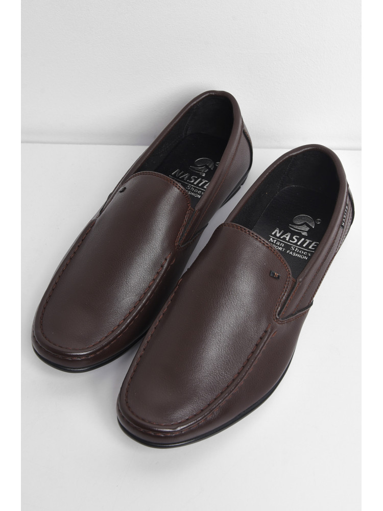 Туфли мужские коричневого цвета D81-6Н 175154C