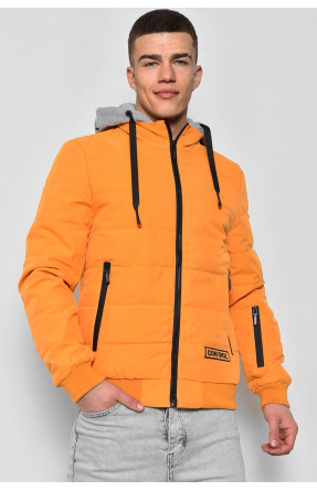 Куртка мужская демисезонная горчичного цвета 058 175155C