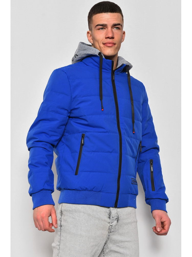 Куртка мужская демисезонная синего цвета 058 175222C