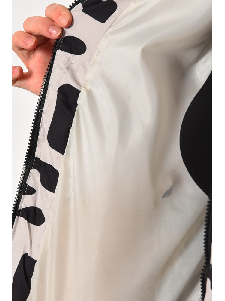 Куртка жіноча демісезонна бежевого кольору 8027-1 175268C