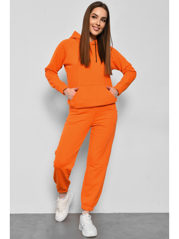 Спортивний костюм жіночий помаранчевого кольору 2680 175341C