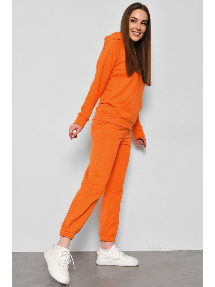 Спортивный костюм женский оранжевого цвета 2680 175341C