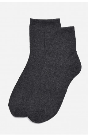 Шкарпетки чоловічі демісезонні темно-сірого кольору 101 175458C