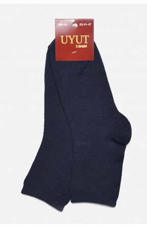 Шкарпетки чоловічі демісезонні темно-синього кольору 101 175460C