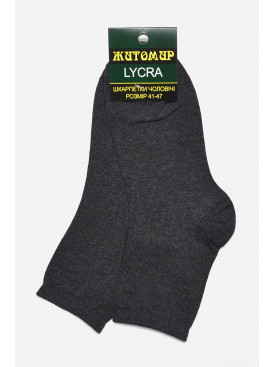 Носки мужские демисезонные темно-серого цвета 0 175464C