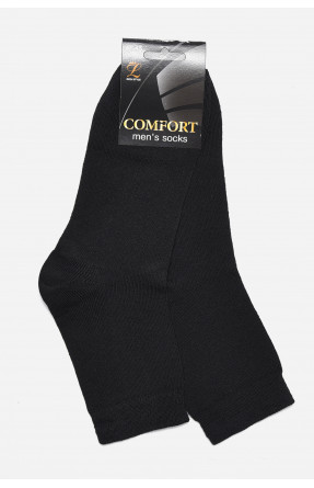 Шкарпетки чоловічі демісезонні чорного кольору 175481C
