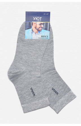 Шкарпетки чоловічі демісезонні сірого кольору 24-20 175497C