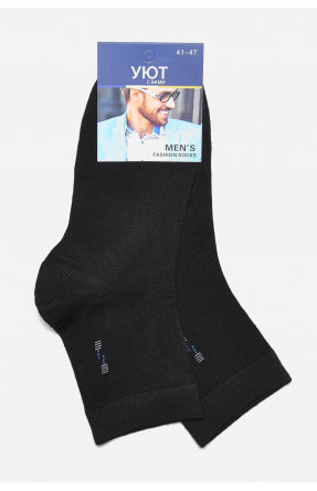 Шкарпетки чоловічі демісезонні чорного кольору 23-10 175502C