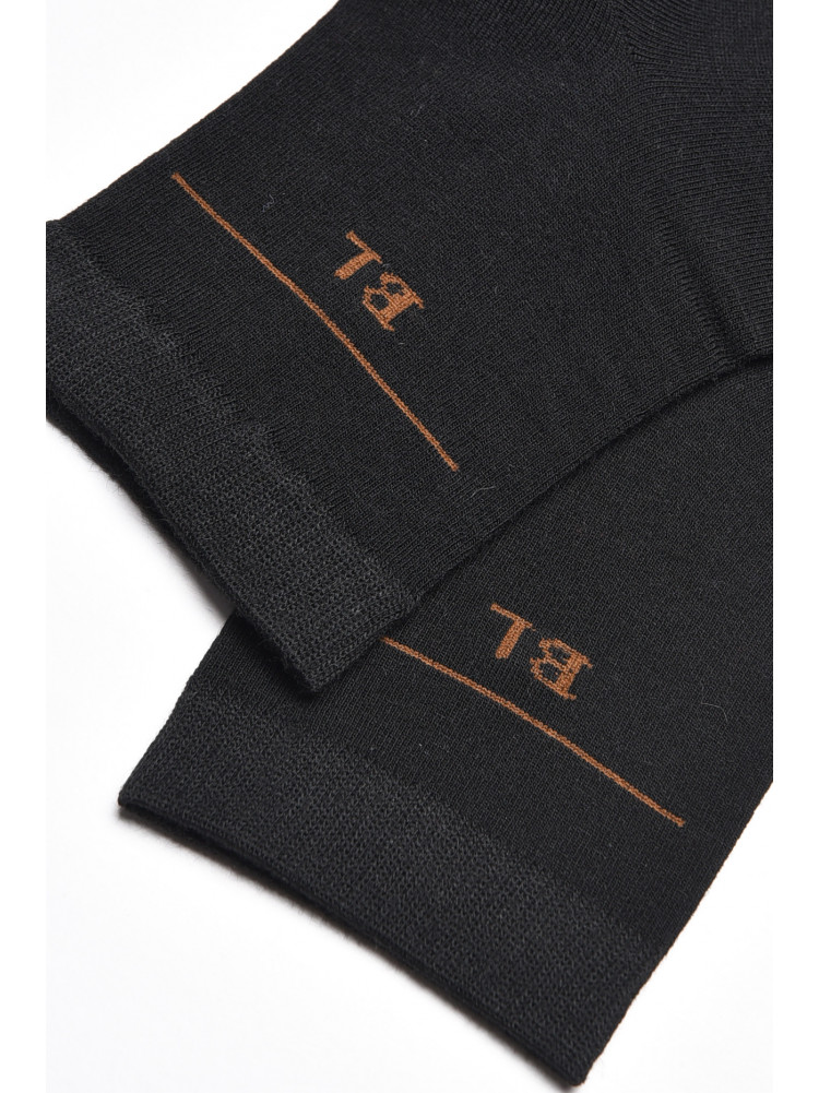 Шкарпетки чоловічі демісезонні чорного кольору 23-8 175533C