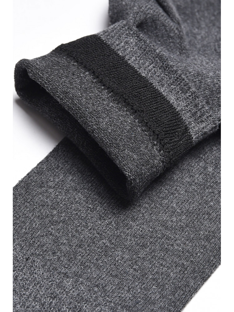 Шкарпетки чоловічі демісезонні сірого кольору 175547C
