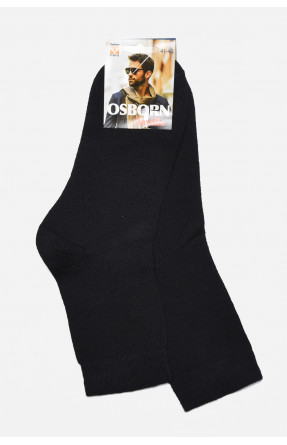 Шкарпетки чоловічі демісезонні чорного кольору 175548C