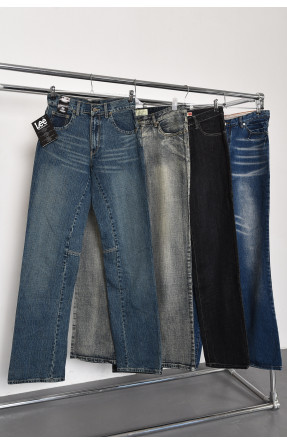 Лот  №27 чоловічі джинси 10 одиниць Уцінка 175657C