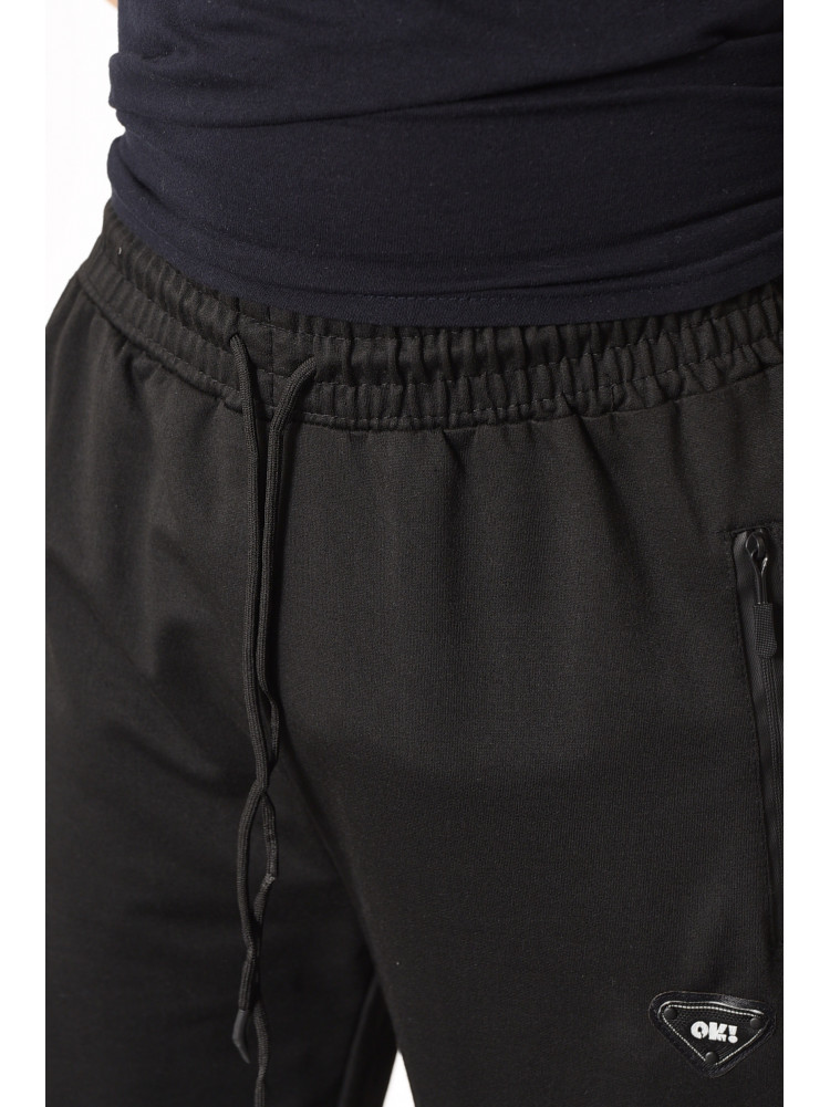 Спортивні штани чоловічі чорного кольору А787-4 175794C