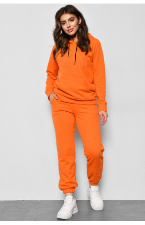 Спортивний костюм жіночий помаранчевого кольору 1199 175875C