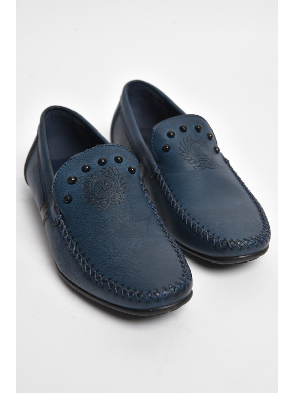 Туфлі підліткові для хлопчика темно-синього кольору 6271 175919C