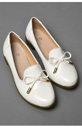 Туфлі для дівчинки білого кольору 0015 175972C