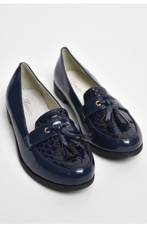 Туфли для девочки темно-синего цвета 5-2 175977C