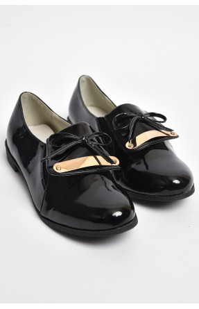 Туфли для девочки черного цвета 4-1 175979C