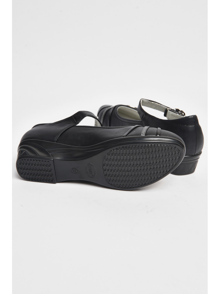 Туфлі для дівчинки чорного кольору МР378 175990C