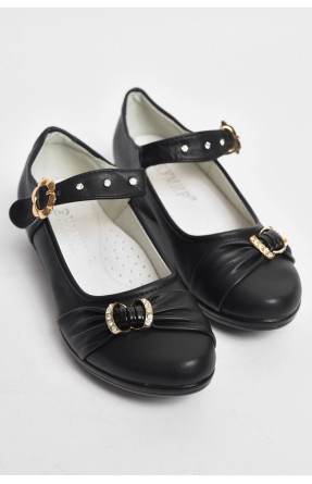 Туфлі для дівчинки чорного кольору МР322 175991C
