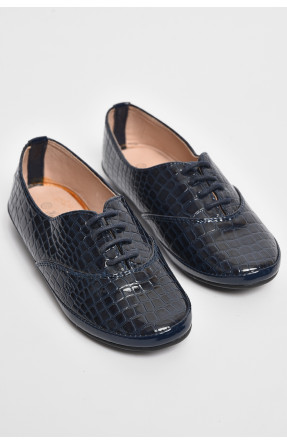 Туфли для девочки темно-синего цвета 3-2 175997C