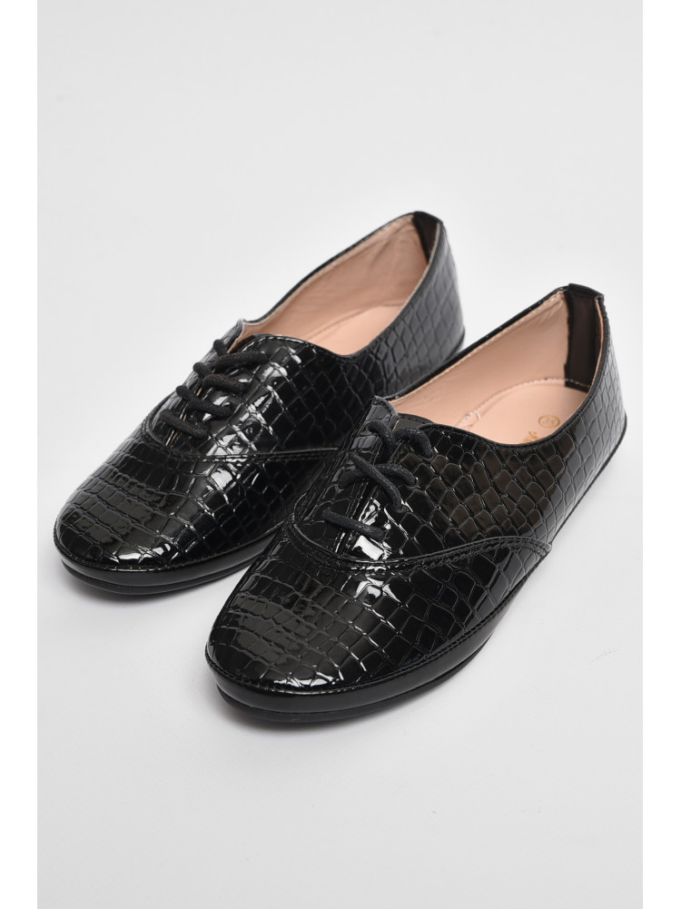 Туфлі для дівчинки чорного кольору 3-1 175998C