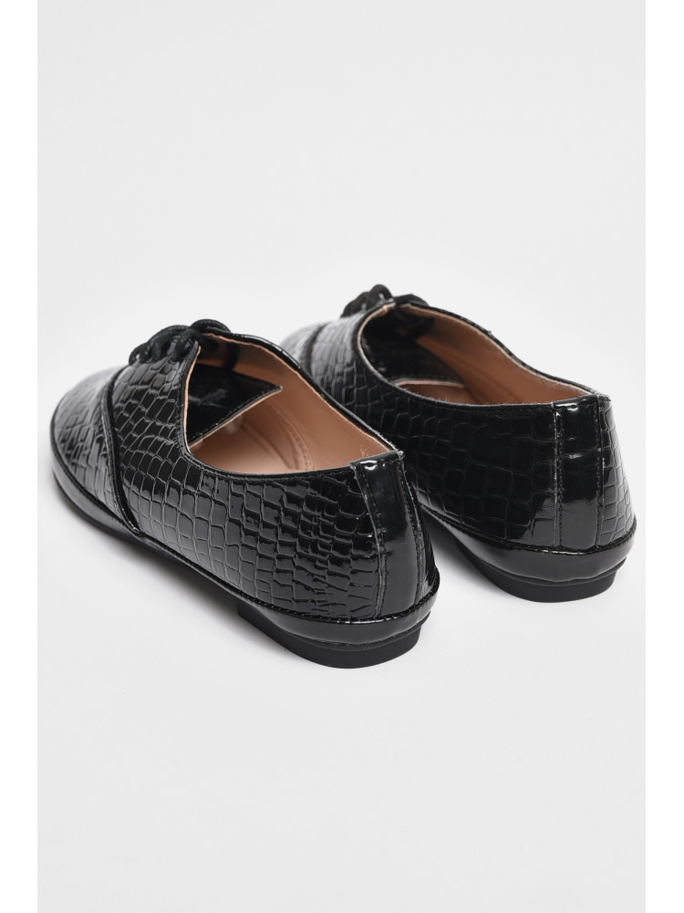 Туфли для девочки черного цвета 3-1 175998C