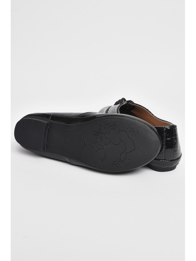 Туфлі для дівчинки чорного кольору 3-1 175998C