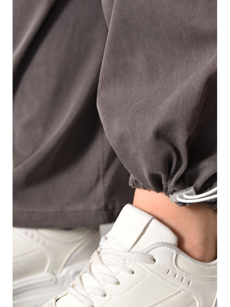 Штани жіночі напівбатальні бузкового кольору 560-4 176005C