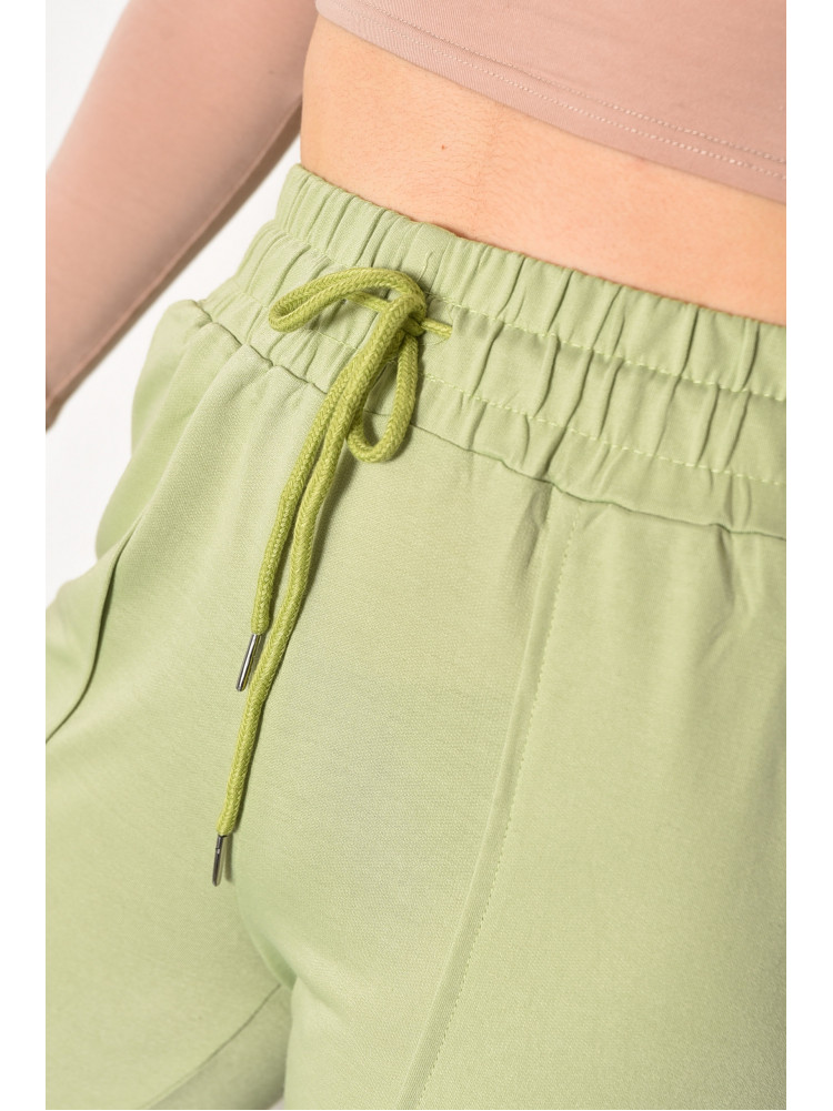 Спортивные штаны женские салатового цвета 017 176030C