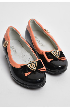 Туфлі для дівчинки чорного кольору МР357 176073C