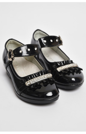 Туфлі для дівчинки чорного кольору МО528 176076C