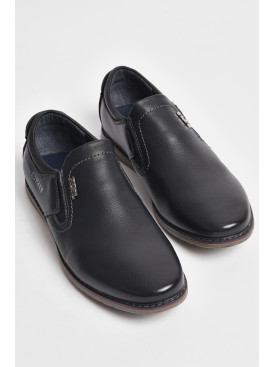 Туфли детские для мальчика темно-синего цвета 1823-b 176094C