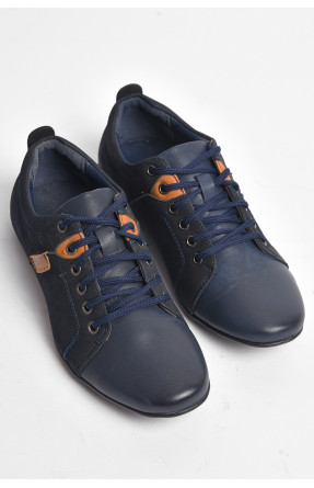 Туфлі дитячі для хлопчика темно-синього кольору 6276-1 176098C