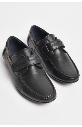 Туфлі підліткові для хлопчика чорного кольору 5270-1 176109C