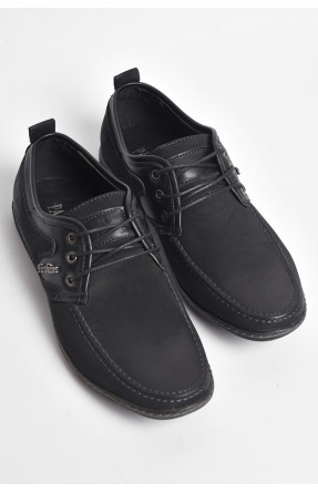 Туфлі підліткові для хлопчика чорного кольору 5202 176113C