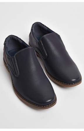 Туфлі підліткові для хлопчика темно-синього кольору 7889-1 176125C