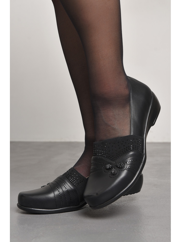 Туфли женские черного цвета Y52-1 176134C