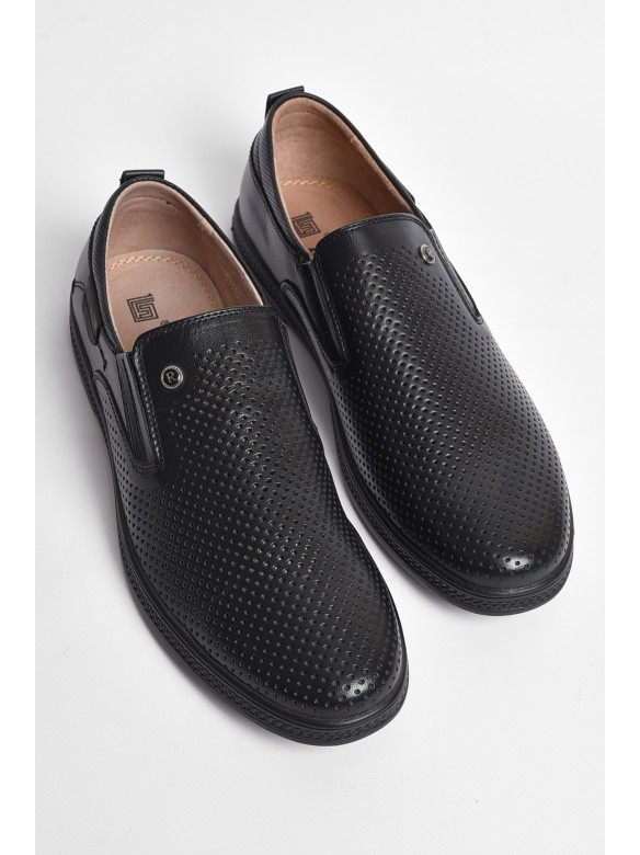 Туфли мужские черного цвета 1582-3 176259C