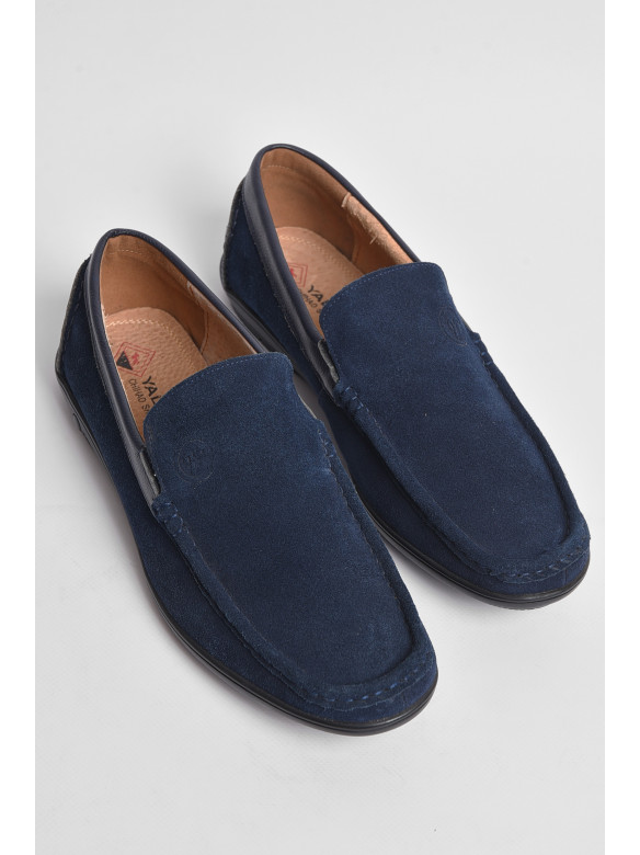 Туфли мужские темно-синего цвета 315-5 176484C