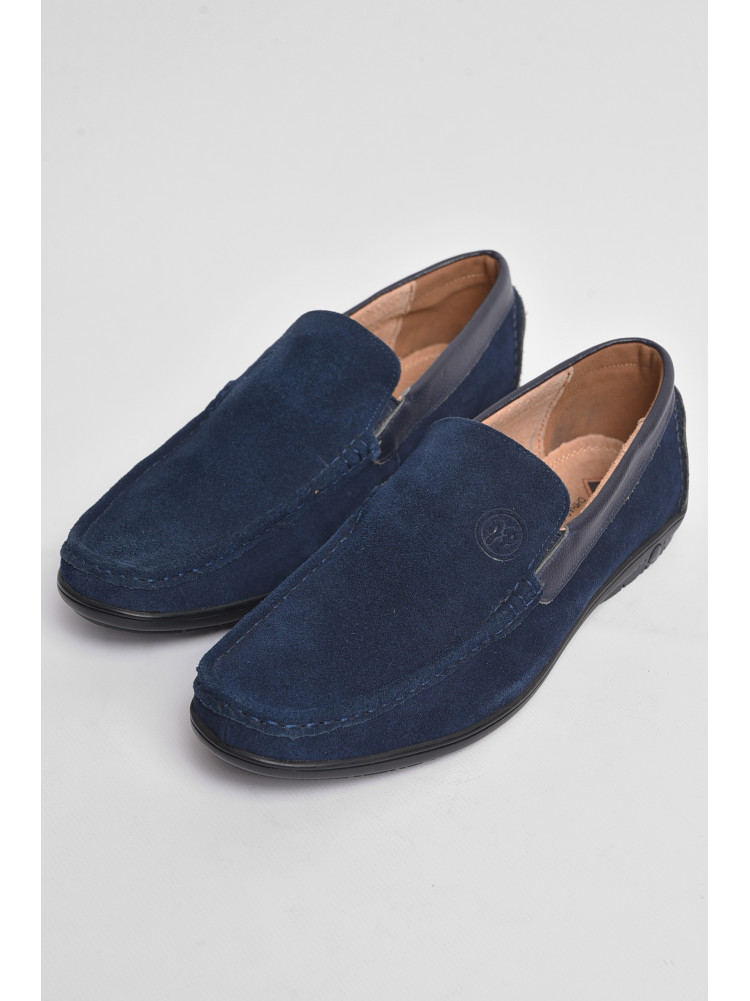 Туфли мужские темно-синего цвета 315-5 176484C