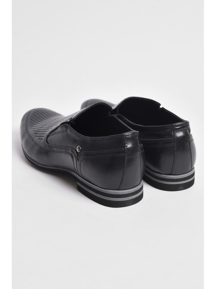 Туфлі підліткові для хлопчика чорного кольору 47-82 176500C