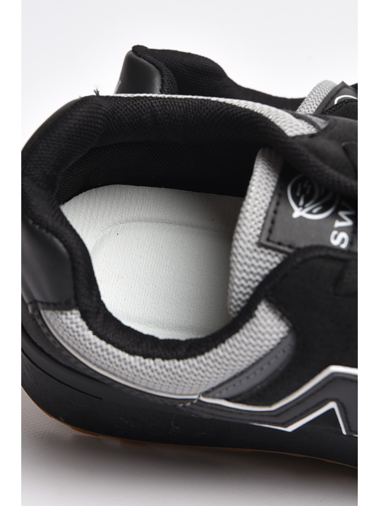 Кросівки чоловічі чорно-сірого кольору YB1331-2 176578C