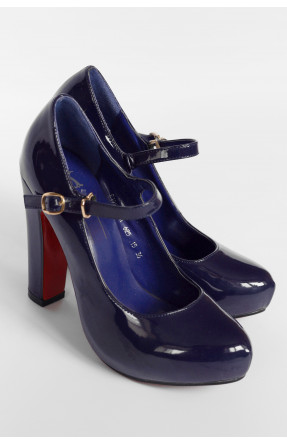 Туфли женские синего цвета 1996-625 176588C